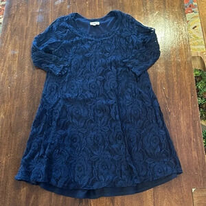 Puella Women’s lace with‎ sleeves dress medium